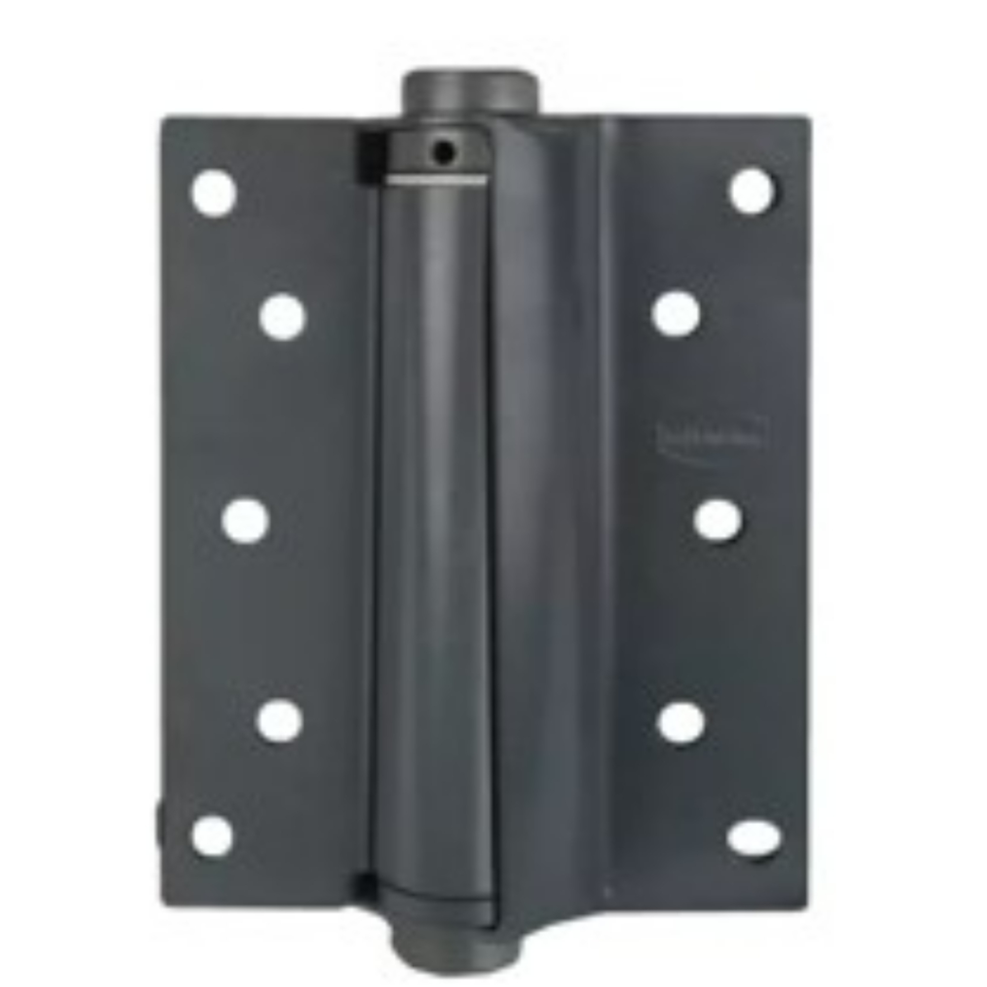 Trans-Atlantic, 6 in. x 6 in. Prime Coat Single Acting Barrel Spring Squared Radius Door Hinge with Non-Removable Pin - (Set of 2), #DH-5500SA66-USP